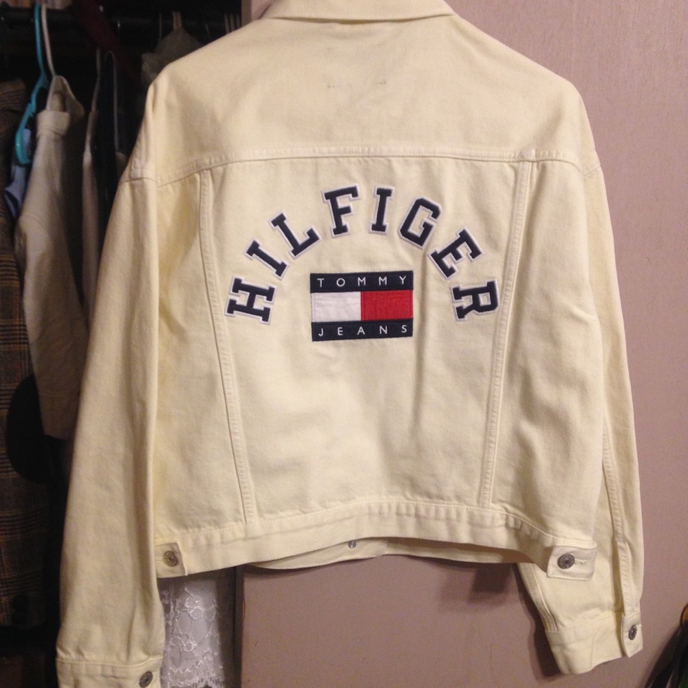 ⚡️FLASH SALE⚡️Tommy Hilfiger yellow Trucker Jacket